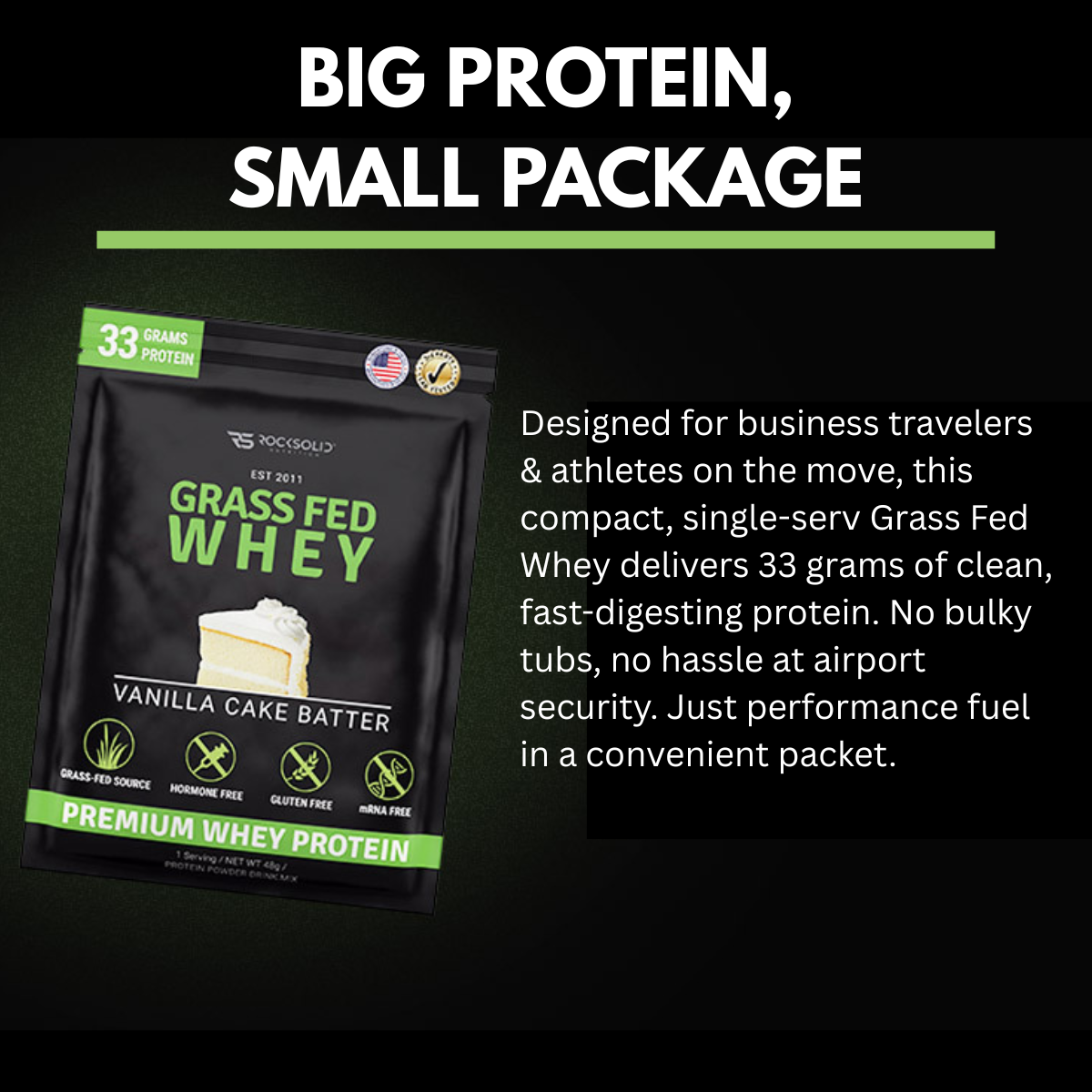 Grass-Fed Whey - Single Serving