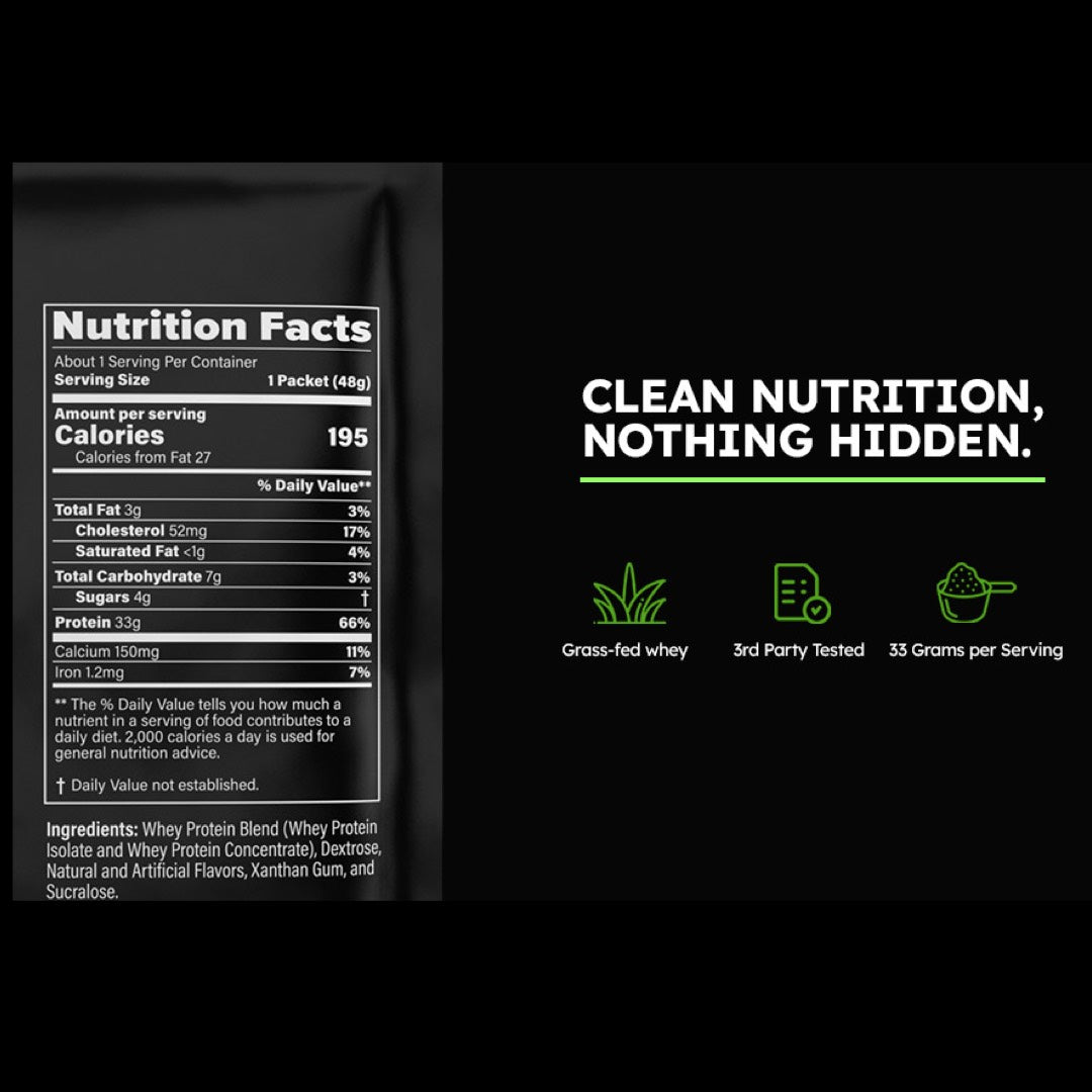 Grass-Fed Whey - Single Serving